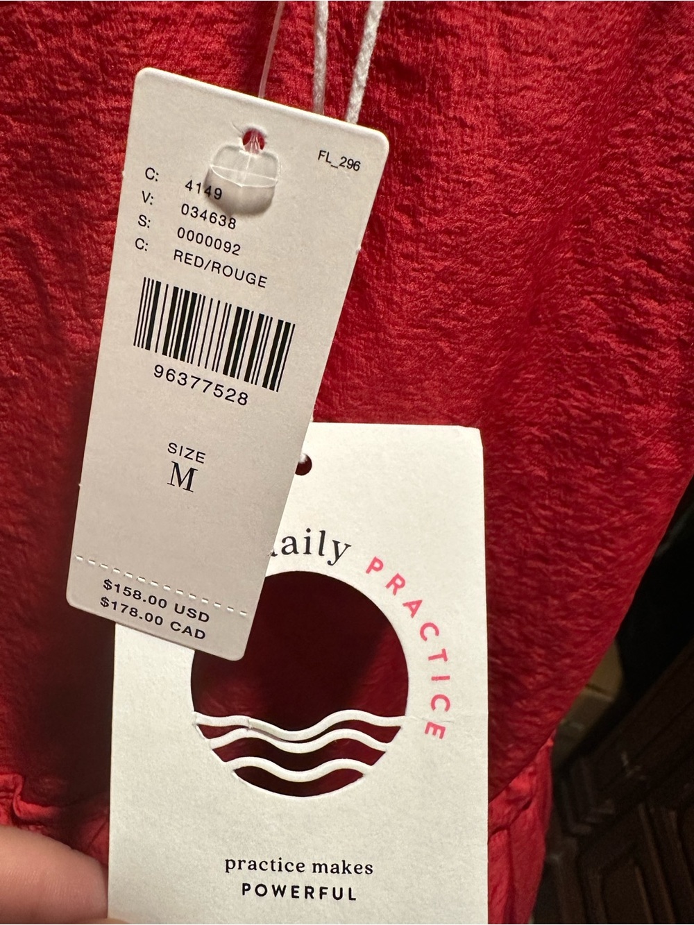 Daily Practice by Anthropologie Red Hem  Dress - Picture 8 of 10